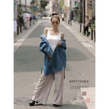 パンツ サルエルパンツ ウエストゴム | bombshell | 詳細画像1
