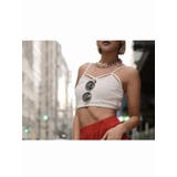 ホワイト | キャミソール タンクトップ カップ付き | bombshell