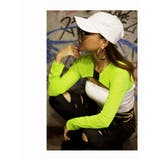 イエロー | トップス 長袖 ヒョウ柄 | bombshell