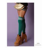 グリーン | グッズ ニーハイソックス スリーライン | bombshell