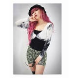 ブラック | 長袖カットソー タイダイ柄 トップス | bombshell