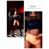 ブラック | トップス ネット 透け感 | bombshell