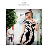 ベージュ | ワンピース ワンピース バイカラー | bombshell