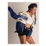 ブルー | ジャケット ブルゾン セットアップ | bombshell