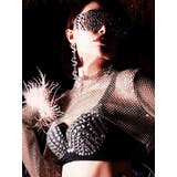 長袖カットソー ギラギラ ビジュー | bombshell | 詳細画像12 