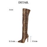 ブーツ ダンスシューズ パイソン柄 | bombshell | 詳細画像9 