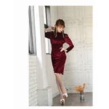 キャバドレス ミニ 袖付き | Ryuyu | 詳細画像2 