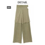 ワイドパンツ ニットパンツ パンツ | Rvate | 詳細画像4