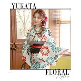 浴衣 白 花柄 | Ryuyu | 詳細画像3 