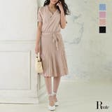 ワンピース キャバドレス カシュクール | Rvate | 詳細画像1