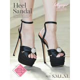 サンダル ヒール リボン | Ryuyu | 詳細画像1 