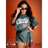 半袖Tシャツ ビッグロゴ オーバーサイズ | bombshell | 詳細画像1