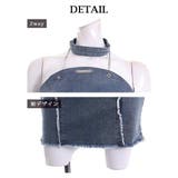 ワンピース デニム チョーカー | bombshell | 詳細画像10 