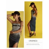 デニムワンピース ベアワンピース ベア | bombshell | 詳細画像6 