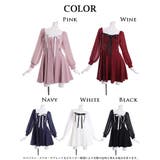 ワンピース キャバドレス 袖付き | Ryuyu | 詳細画像14 