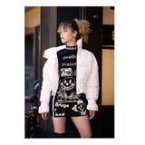 ワンピース ロゴプリント スリット | bombshell | 詳細画像4 