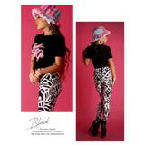 半袖Tシャツ ショート丈 ラウンドネッククロップド丈 | bombshell | 詳細画像5 