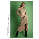 ベージュ | セットアップ ショート丈 半袖 | bombshell