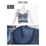 キャミソール タンクトップ キラキラデニム | bombshell | 詳細画像13 