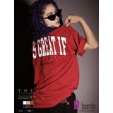 半袖Tシャツ オーバーサイズ バッグプリント | bombshell | 詳細画像1