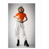 半袖カットソー ショート 韓国 | bombshell | 詳細画像2 