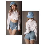 シャツ へそ出し 長袖 | bombshell | 詳細画像14 