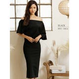 ブラック | キャバドレス ミニ 膝丈 | Ryuyu