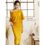 マスタード | キャバドレス ミニ 膝丈 | Ryuyu