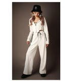 ホワイト | セットアップ へそ出し ジャージ | bombshell