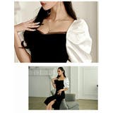 ワンピース キャバドレス パフスリーブ | Ryuyu | 詳細画像10 