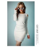 ワンピース ニットワンピ リブニット | bombshell | 詳細画像4 