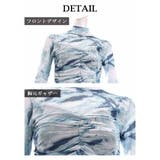 長袖カットソー シースルー ブルー | bombshell | 詳細画像8 