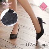 ブラック | パンプス ヒール レース | Ryuyu