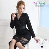 ブラック | ワンピース キャバドレス ワンカラー | Ryuyu