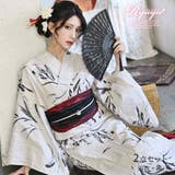ベージュ | 浴衣 大人 菖蒲 | Ryuyu