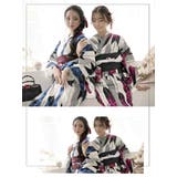 浴衣 派手 ストライプ | Ryuyu | 詳細画像7 