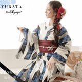 浴衣 派手 ストライプ | Ryuyu | 詳細画像1 