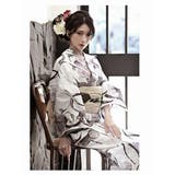 浴衣 墨絵 花柄 | Ryuyu | 詳細画像8 