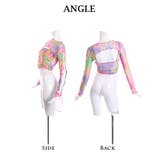 長袖カットソー カラフル クロップドトップス | bombshell | 詳細画像8 