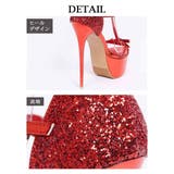 サンダル ヒール 赤 | Ryuyu | 詳細画像8