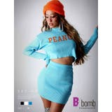セットアップ へそ出し リブニット | bombshell | 詳細画像1 