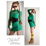 ワンピース 長袖 リブニット | bombshell | 詳細画像8 