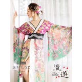 キャバドレス 和柄 着物ドレス | Ryuyu | 詳細画像1 