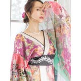 キャバドレス 和柄 着物ドレス | Ryuyu | 詳細画像4 