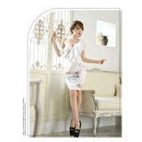 ホワイト | キャバドレス ミニ XL | Ryuyu