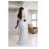 キャバドレス ロング 光沢生地 | Ryuyu | 詳細画像8 