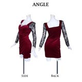 キャバドレス ミニ 袖付き | Ryuyu | 詳細画像9 