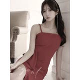 キャバドレス ロング 大き目フリル | Ryuyu | 詳細画像5 