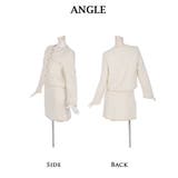 キャバスーツ ラメツイード 白 | Ryuyu | 詳細画像11 