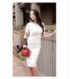 ワンピース キャバドレス 袖付き | Ryuyu | 詳細画像6 